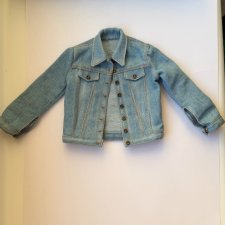 Джинсовка на кукол 31-35 см