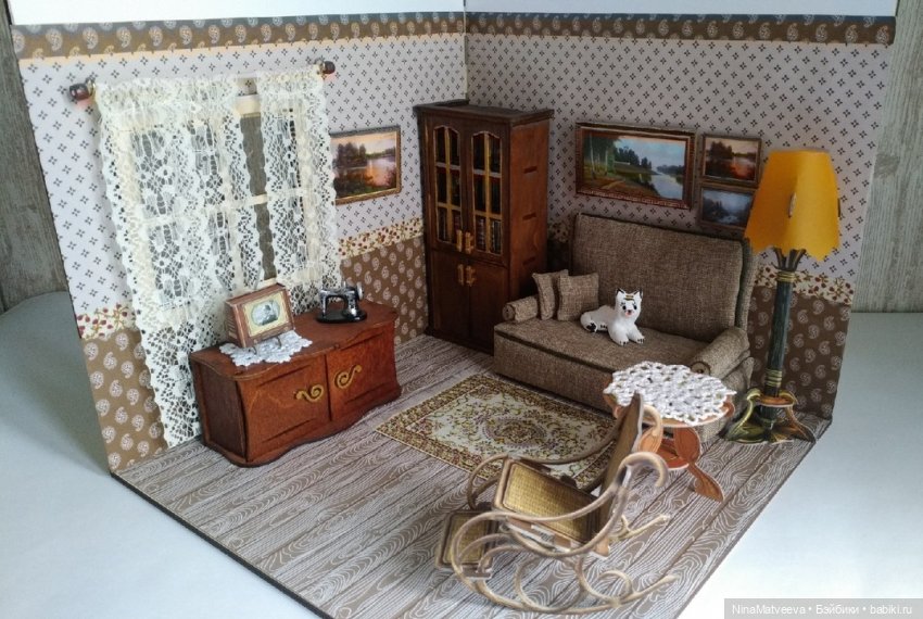 Ульянка в гостях у бабушки