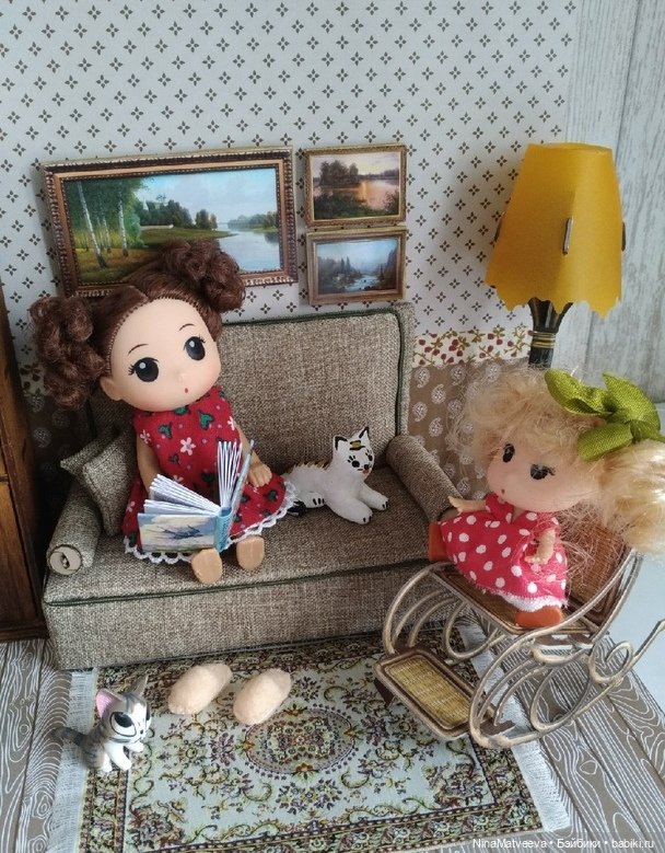 Ульянка в гостях у бабушки