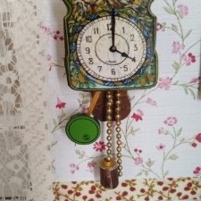 Мастер класс «Старинные настенные часы»