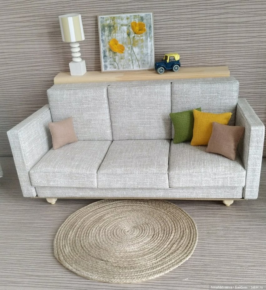 Оформляю кукольный домик из того, что под рукой (фото 8)