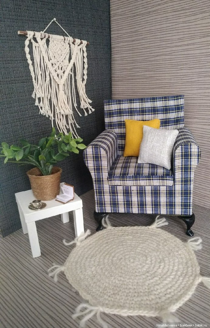 Оформляю кукольный домик из того, что под рукой (фото 9)