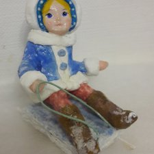 Ватная игрушка