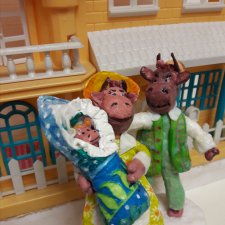 Ватная игрушка