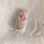 Кокон-плед для пупсика zuru my mini baby