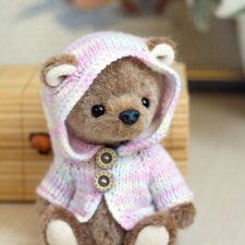 Тедди мишка Лея (16 см.) Тедди мишка Лея (16 см.)