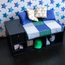 Когда закончилось терпение. Или как куклы диван доделали