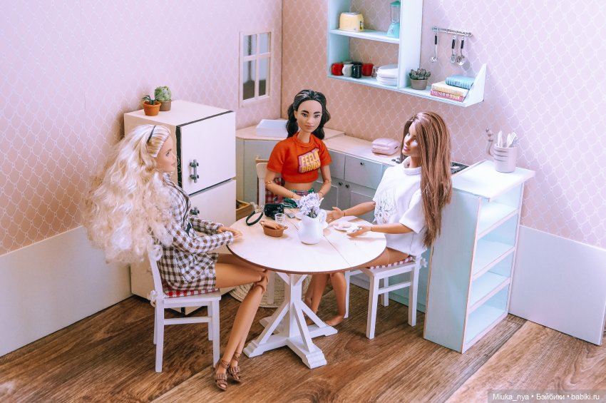 Румбокс кухни для Барби — Румбоксы и кукольные интерьеры: фото (фото 9)