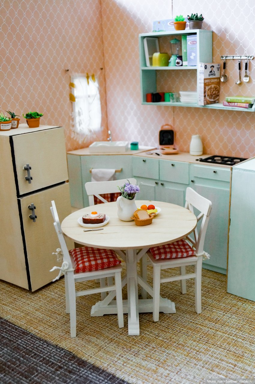 Румбокс кухни для Барби — Румбоксы и кукольные интерьеры: фото