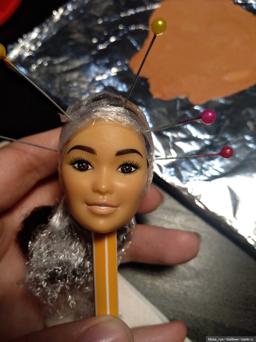 Мой второй Ооак — ООАК и кастом Барби (Barbie): репейнт (фото 5)