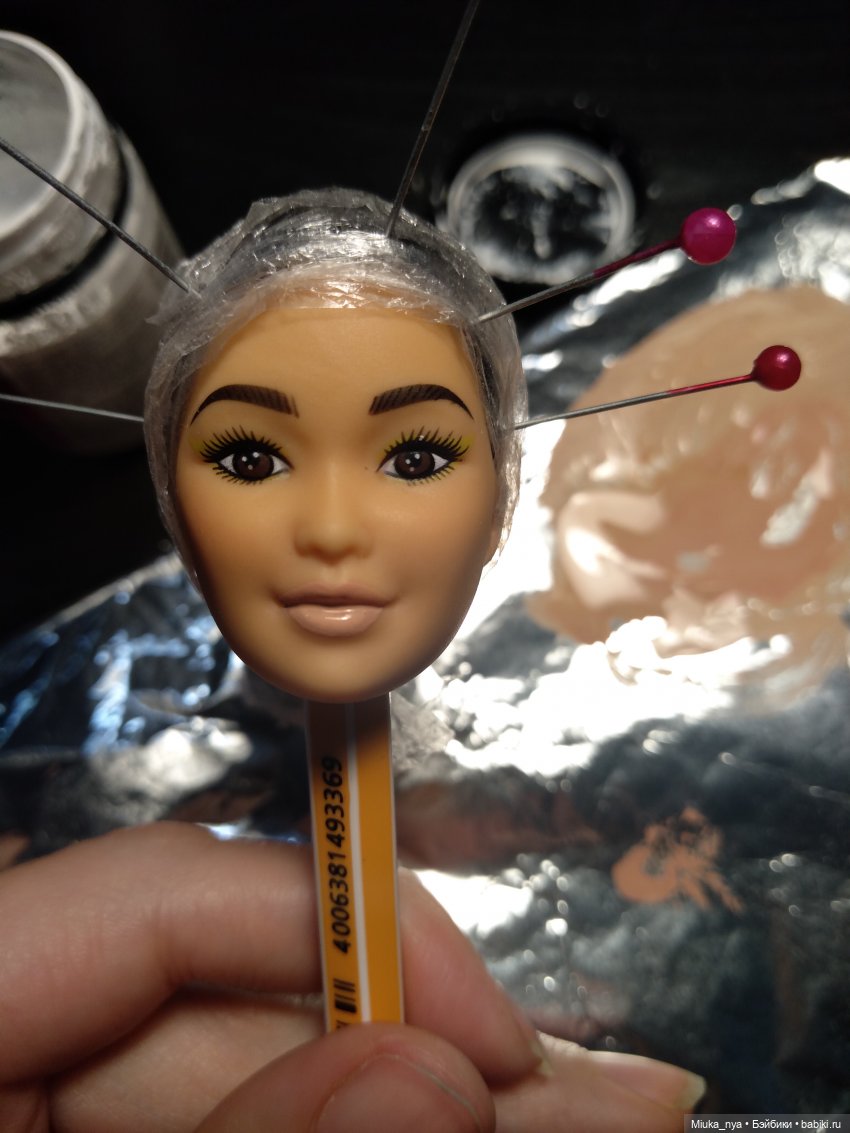 Мой второй Ооак — ООАК и кастом Барби (Barbie): репейнт (фото 4)