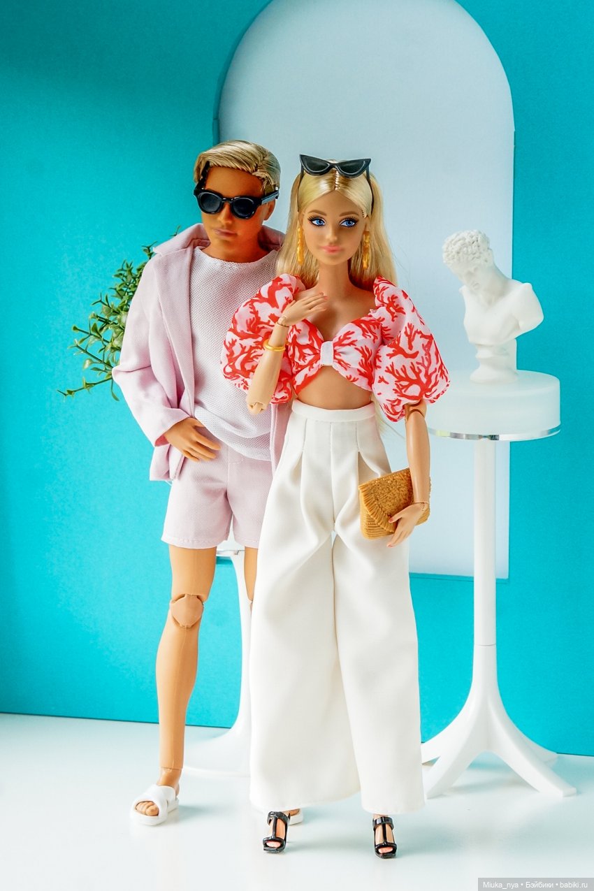 BarbieStyle Barbie and Ken Doll 2-Pack HJW88 - Куклы Барби - Barbie:  коллекционные и игровые | Бэйбики - 316931