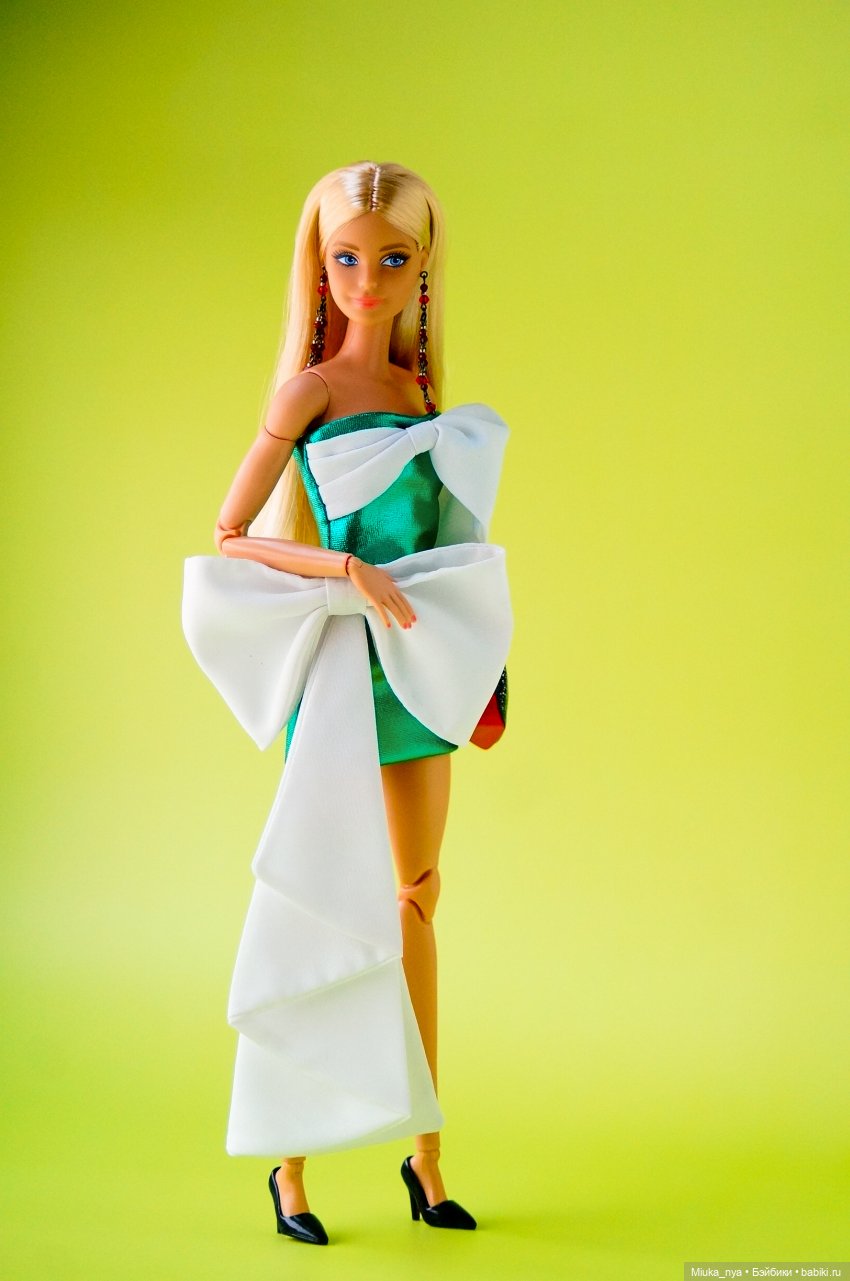 Выкройка платья на стандартную Барби (фото 3)