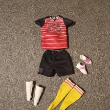 Аутфит барби футболистки