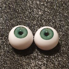 Глаза 18мм изумрудный цвет