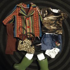 Аутфит Ханны с собачкой 2020г