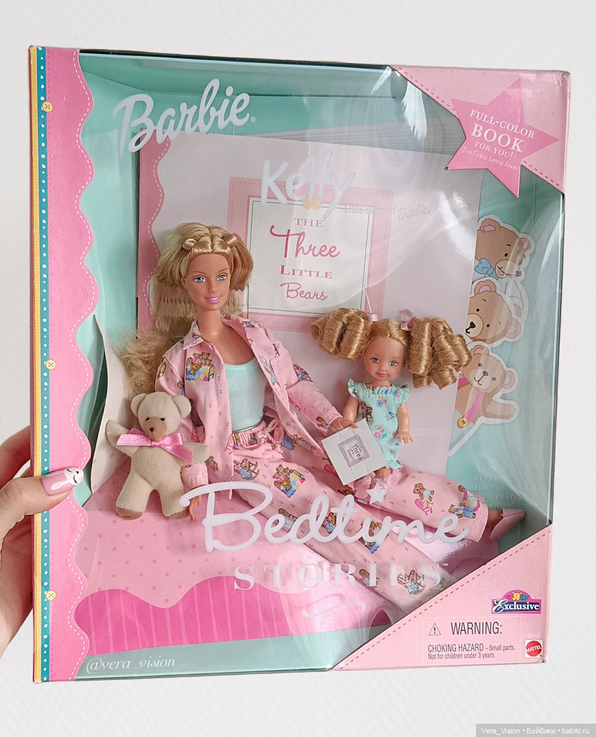 Bedtime stories Barbie & Kelly/Сказки на ночь Барби и Келли - Куклы Kelly  от Mattel и другие | Бэйбики - 375926