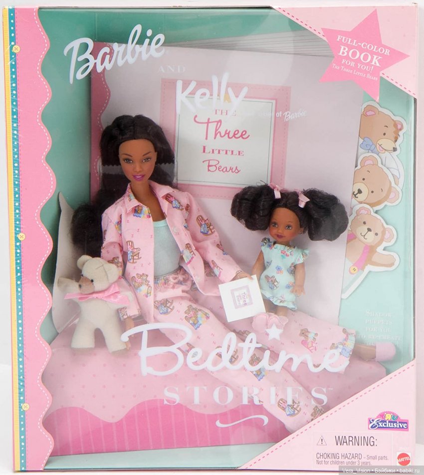 Bedtime stories Barbie & Kelly/Сказки на ночь Барби и Келли - Куклы Kelly  от Mattel и другие | Бэйбики - 375926