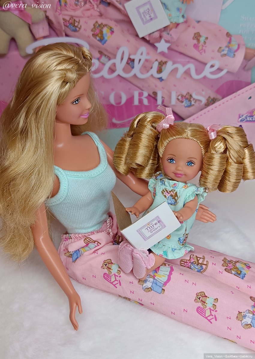 Bedtime stories Barbie & Kelly/Сказки на ночь Барби и Келли - Куклы Kelly  от Mattel и другие | Бэйбики - 375926