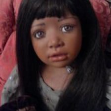 Коллекционная фарфоровая кукла Милли от Christine Orange