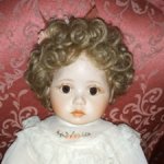 Коллекционная фарфоровая кукла Ann Timmerman 50см.