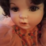 Коллекционная фарфоровая кукла от Мари Осмонд Бутончик 60 см.
