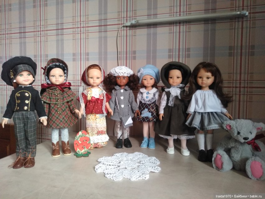 Одежда для кукол Паола Рейна, рост 34 см