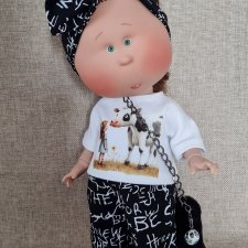 Летний комплект "К бабушке в деревню", для полноразмерной испанской куклы Миа куклы