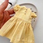 Летнее платье для куклы