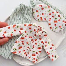 Пижама для куклы 30 см «Вишня»
