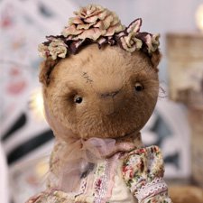Коллекционная тедди мишка Freude
