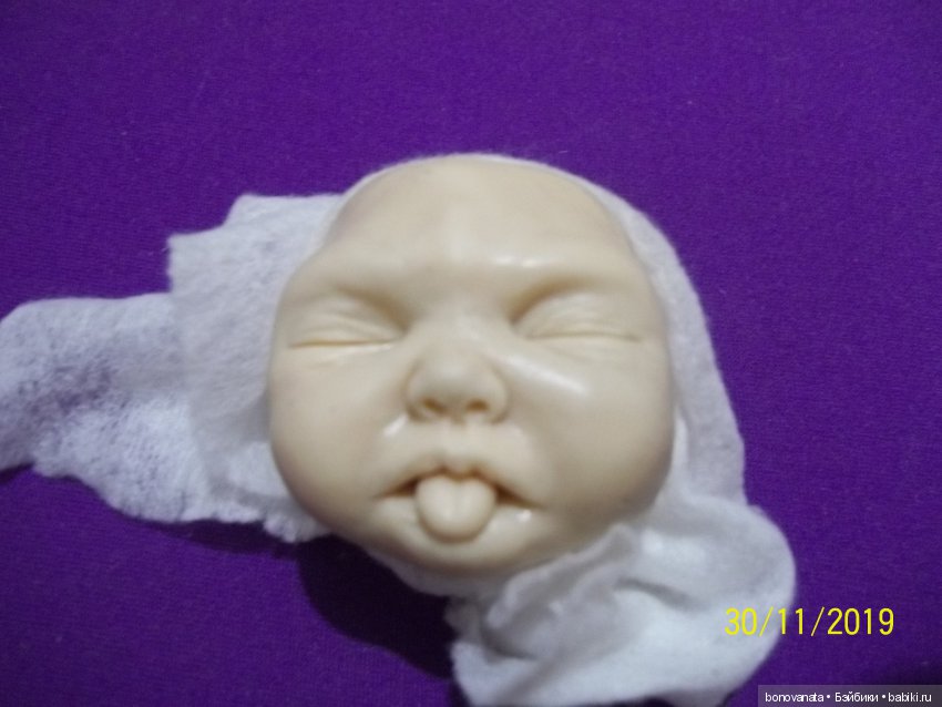 Процесс лепки малыша из полимерной глины или как "рождаются" малыши. Часть 1, Голова | Бэйбики Процесс лепки малыша из полимерной глины или как "рождаются" малыши. Часть 1, Голова