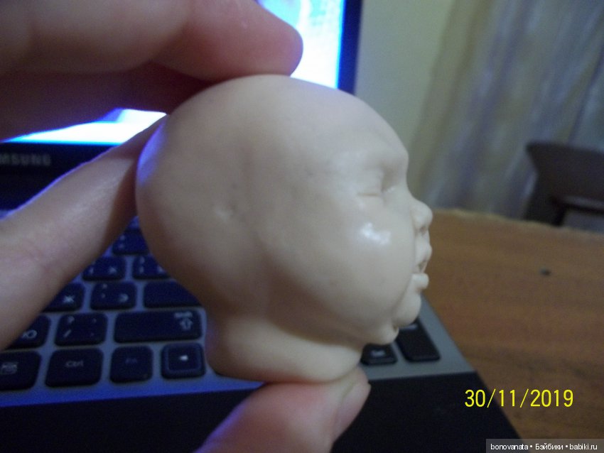 Процесс лепки малыша из полимерной глины или как "рождаются" малыши. Часть 1, Голова | Бэйбики Процесс лепки малыша из полимерной глины или как "рождаются" малыши. Часть 1, Голова