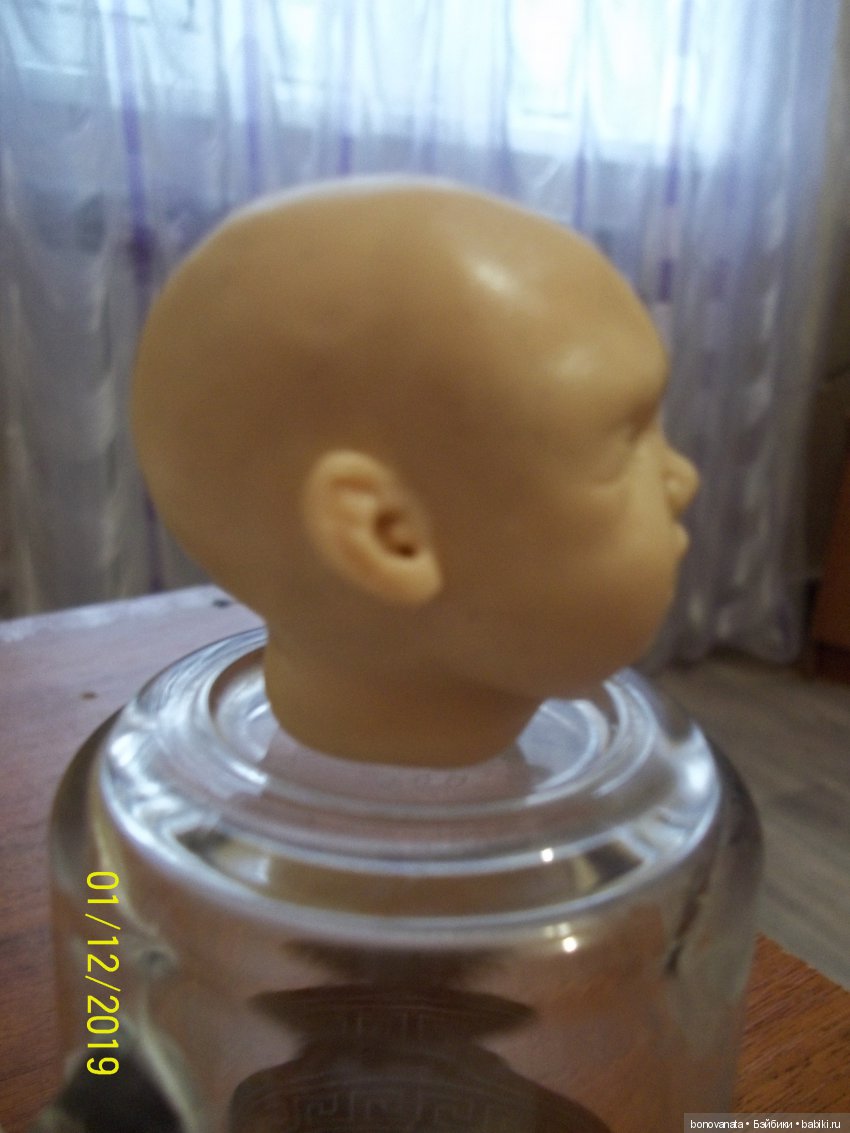 Процесс лепки малыша из полимерной глины или как "рождаются" малыши. Часть 1, Голова | Бэйбики Процесс лепки малыша из полимерной глины или как "рождаются" малыши. Часть 1, Голова