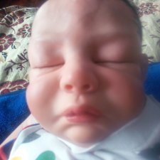 Ребёнок 47 см из полимерной глины