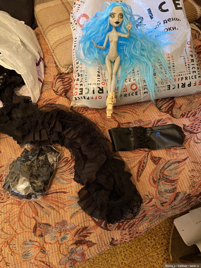 ООАК monster high Рошель — ООАК Monster High и Ever After High: репейнт (фото 2)