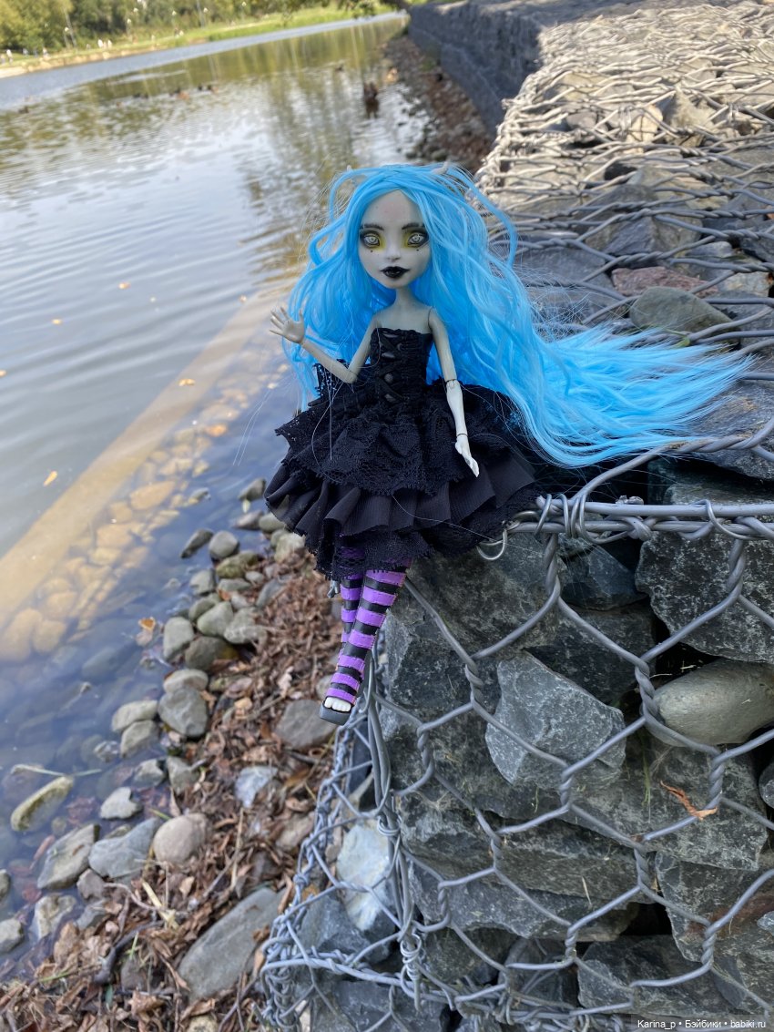 ООАК monster high Рошель — ООАК Monster High и Ever After High: репейнт (фото 9)