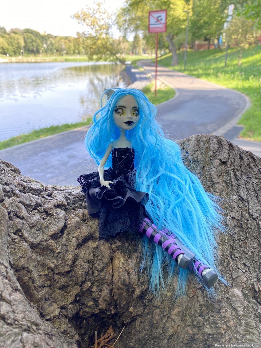 ООАК monster high Рошель — ООАК Monster High и Ever After High: репейнт (фото 7)