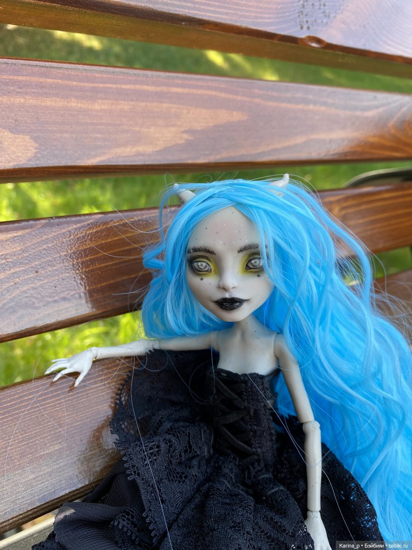 ООАК monster high Рошель — ООАК Monster High и Ever After High: репейнт