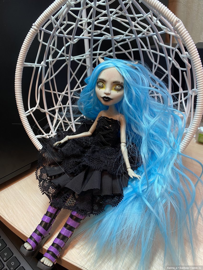 ООАК monster high Рошель — ООАК Monster High и Ever After High: репейнт (фото 5)