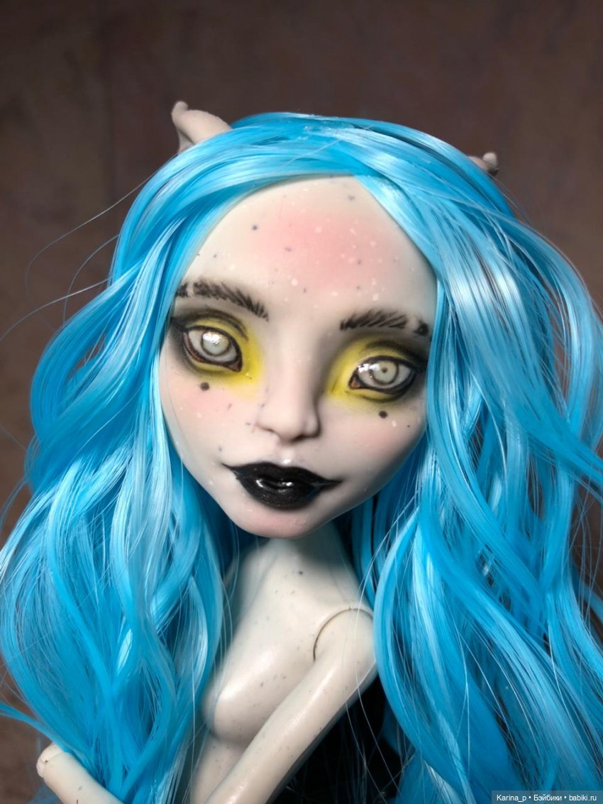 ООАК monster high Рошель — ООАК Monster High и Ever After High: репейнт