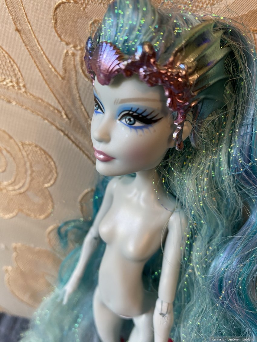 Сирена - гибрид барби Water Sprite (фото 4)