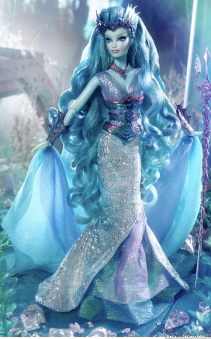 Сирена - гибрид барби Water Sprite (фото 2)