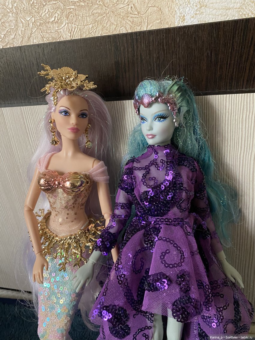 Сирена - гибрид барби Water Sprite