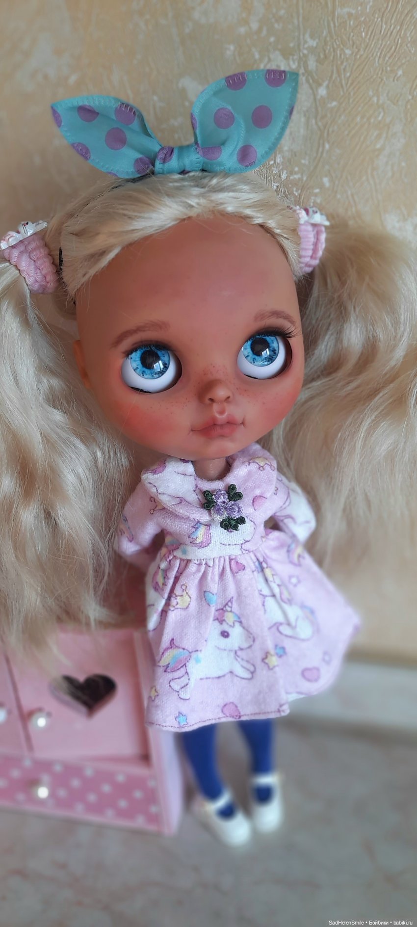 Блайз девочка лапуля — Куклы Blythe (Блайз) ООАК: кастом (фото 8)