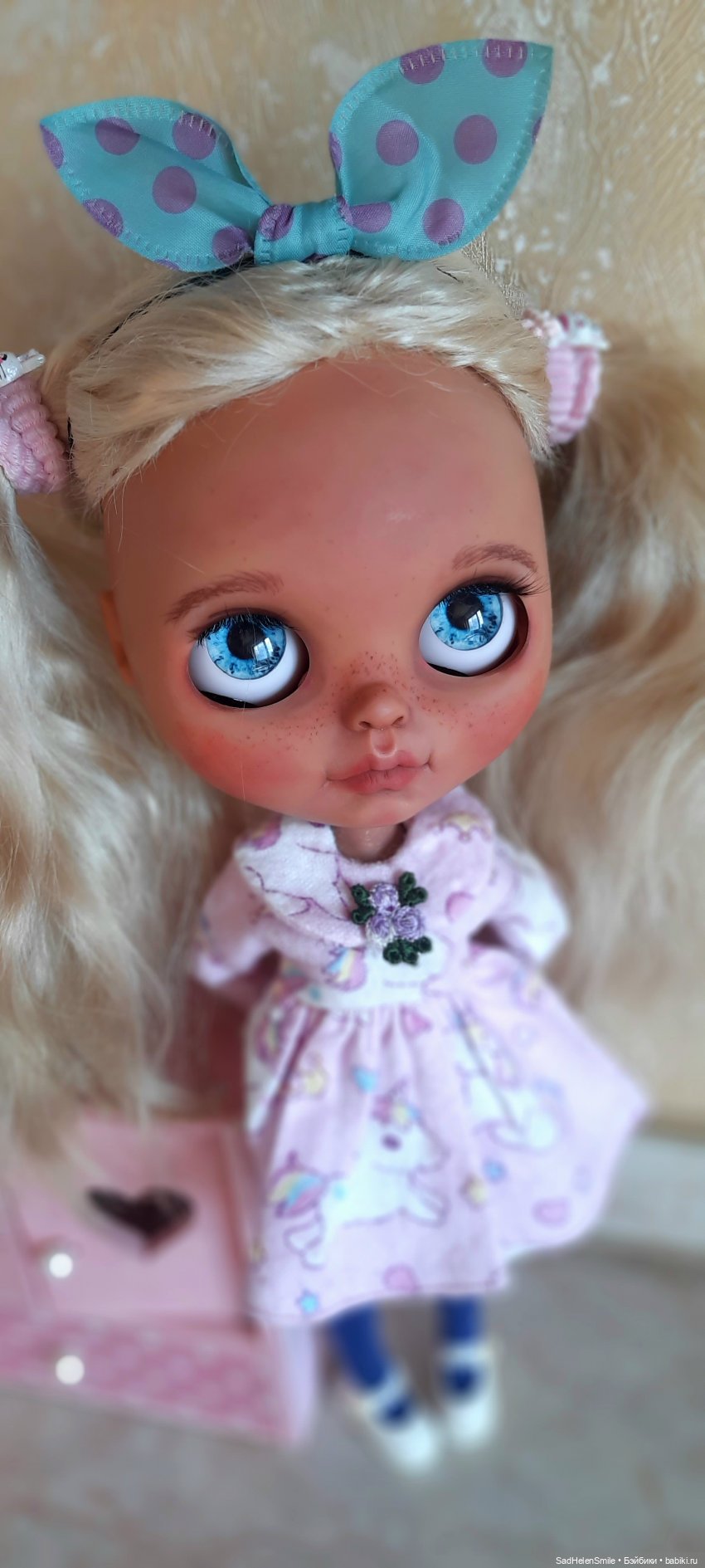 Блайз девочка лапуля — Куклы Blythe (Блайз) ООАК: кастом (фото 9)