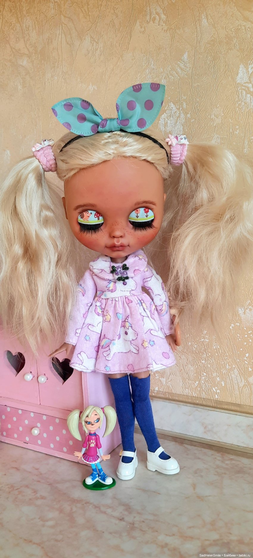 Блайз девочка лапуля — Куклы Blythe (Блайз) ООАК: кастом (фото 3)