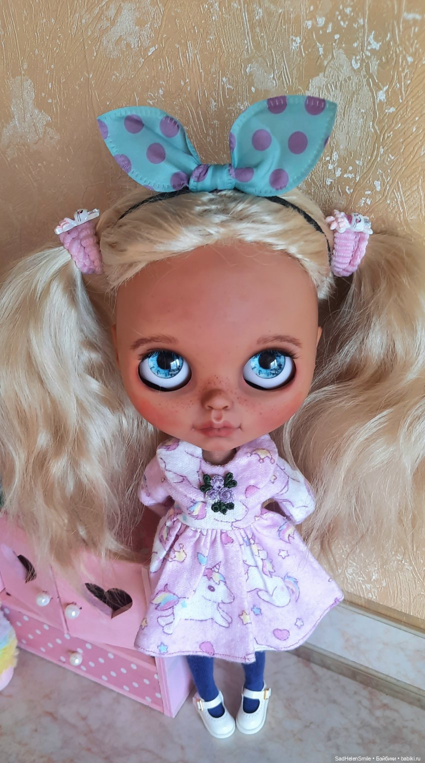 Блайз девочка лапуля — Куклы Blythe (Блайз) ООАК: кастом (фото 2)