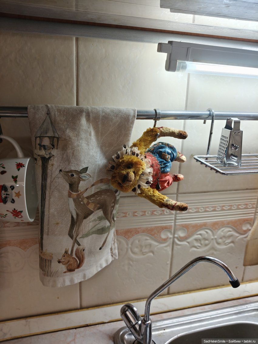 Ленивчик дома — Авторские мишки Тедди и друзья: фото (фото 2)