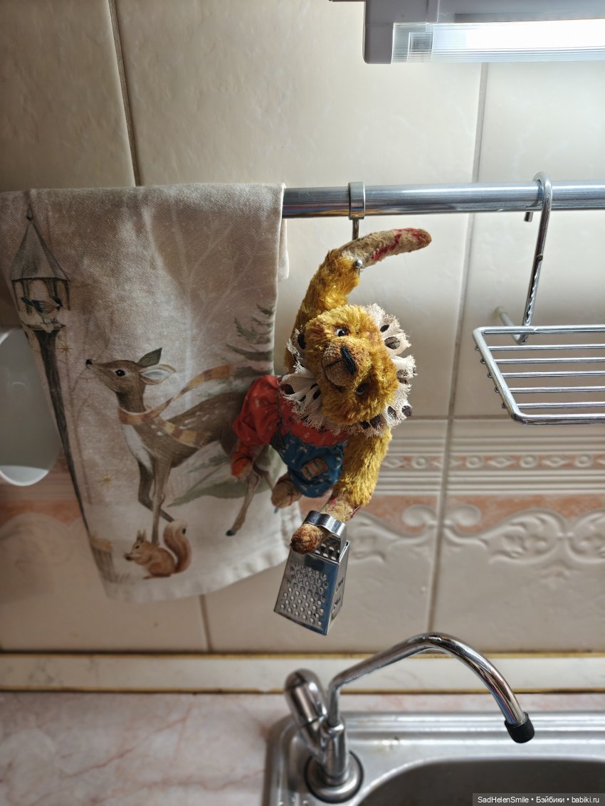 Ленивчик дома — Авторские мишки Тедди и друзья: фото (фото 4)